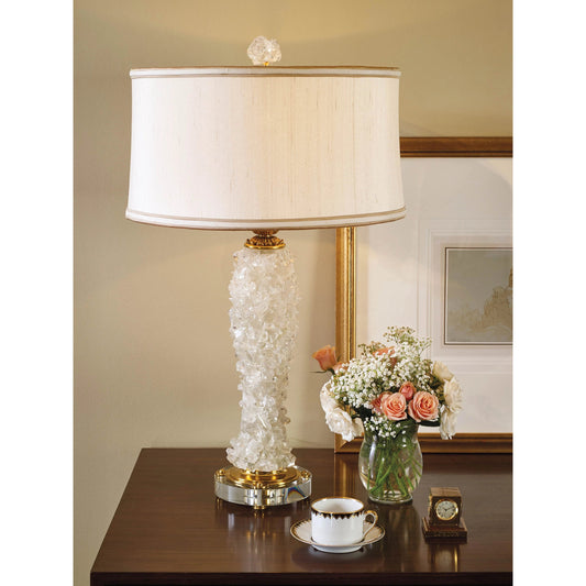 Rock Table Lamp by Maitland-Smith. Made from unique in a modern style.