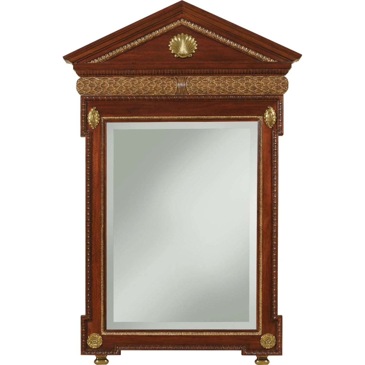 001 SI-2015522 | Additional Silo | Knightsbridge Mahogany Mirror by Maitland-Smith. Made from unique in a traditional style.