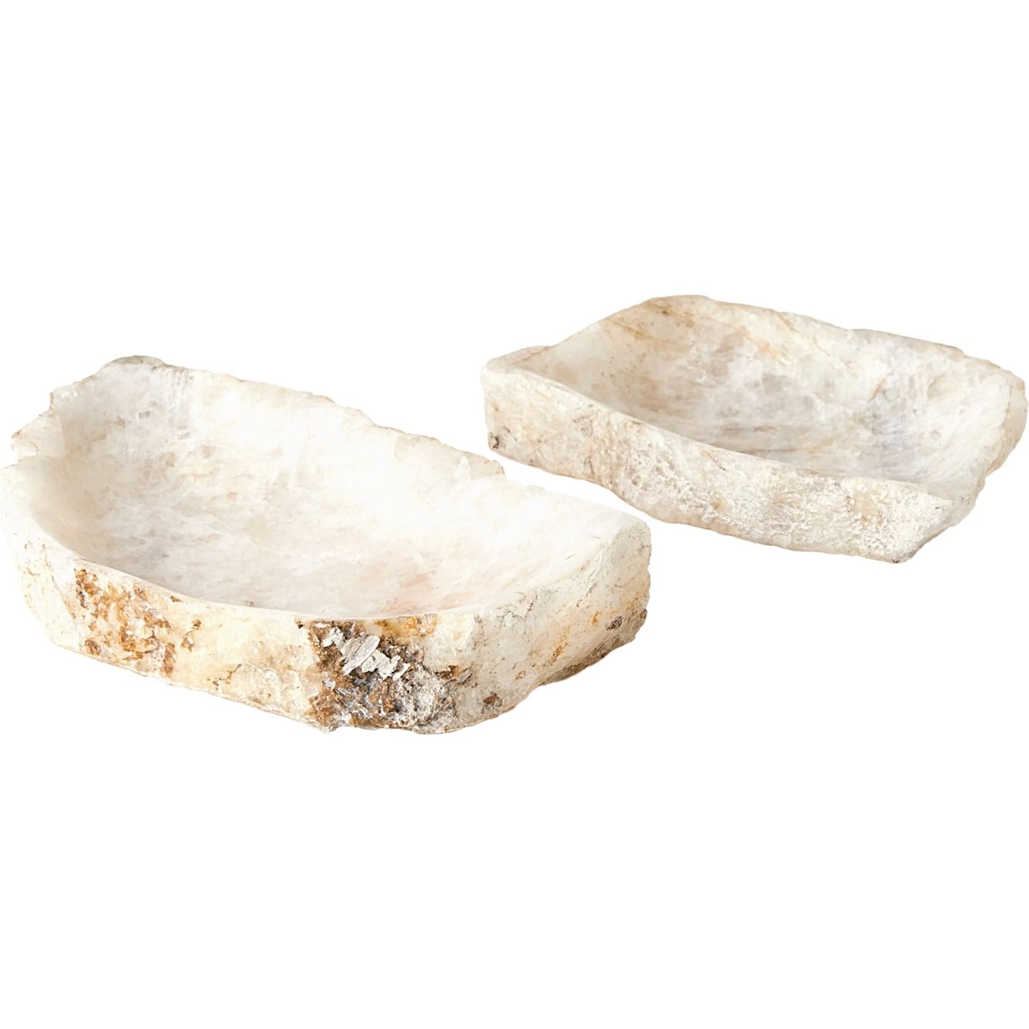 003 SI-2446099,SI-2446100 | Additional Silo | Quartz Tray by Global Views in natural. Made from stone in a unique style.