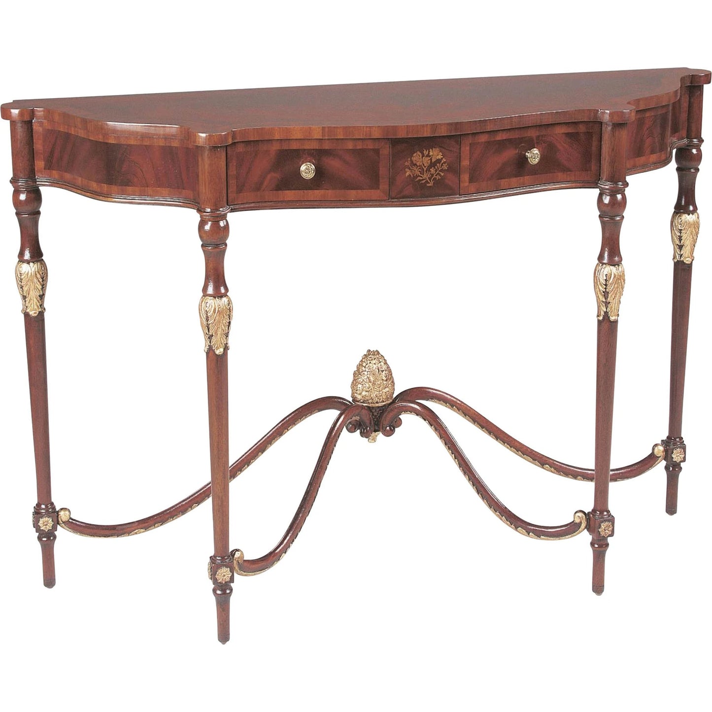 001 SI-2015642 | Primary Silo | Nathan Console Table by Maitland-Smith. Made from unique in a traditional style.