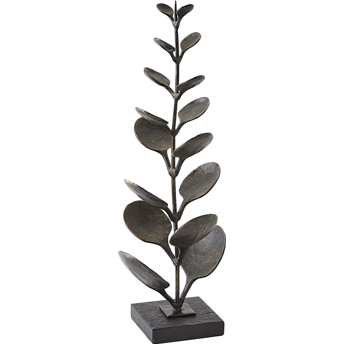 001 SI-2445824 | Primary Silo | Liana Sculpture by Global Views in bronze. Made from cast iron, iron, marble in a unique style.