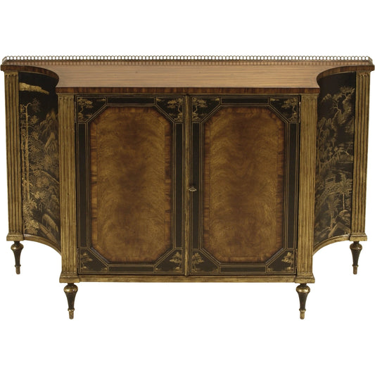 Chinoiserie Chiffonier by Maitland-Smith. Made from unique in a traditional style.