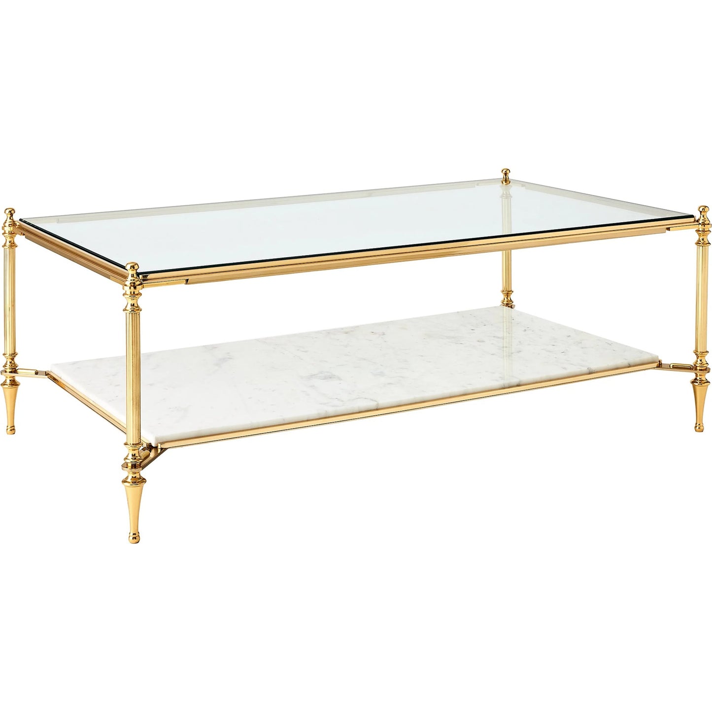 002 SI-2323959 | Additional Silo | Ford Cocktail Table by Global Views in white, red and marble. Made from unique in a unique style.