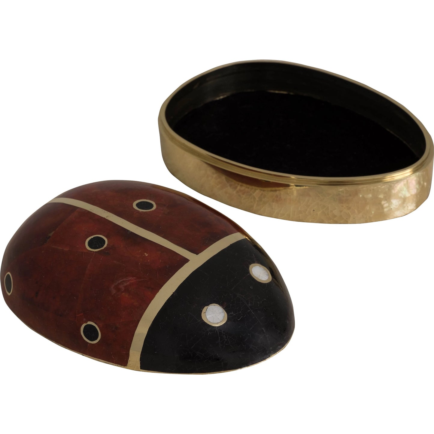 002 SI-2015713 | Additional Silo | Ladybug Box by Maitland-Smith. Made from unique in a traditional style.