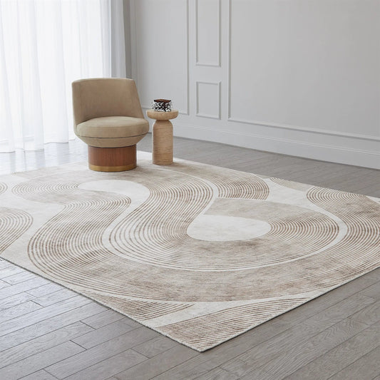 Wander Rug by Global Views. Made from 90% viscose, 10% wool in a unique style.