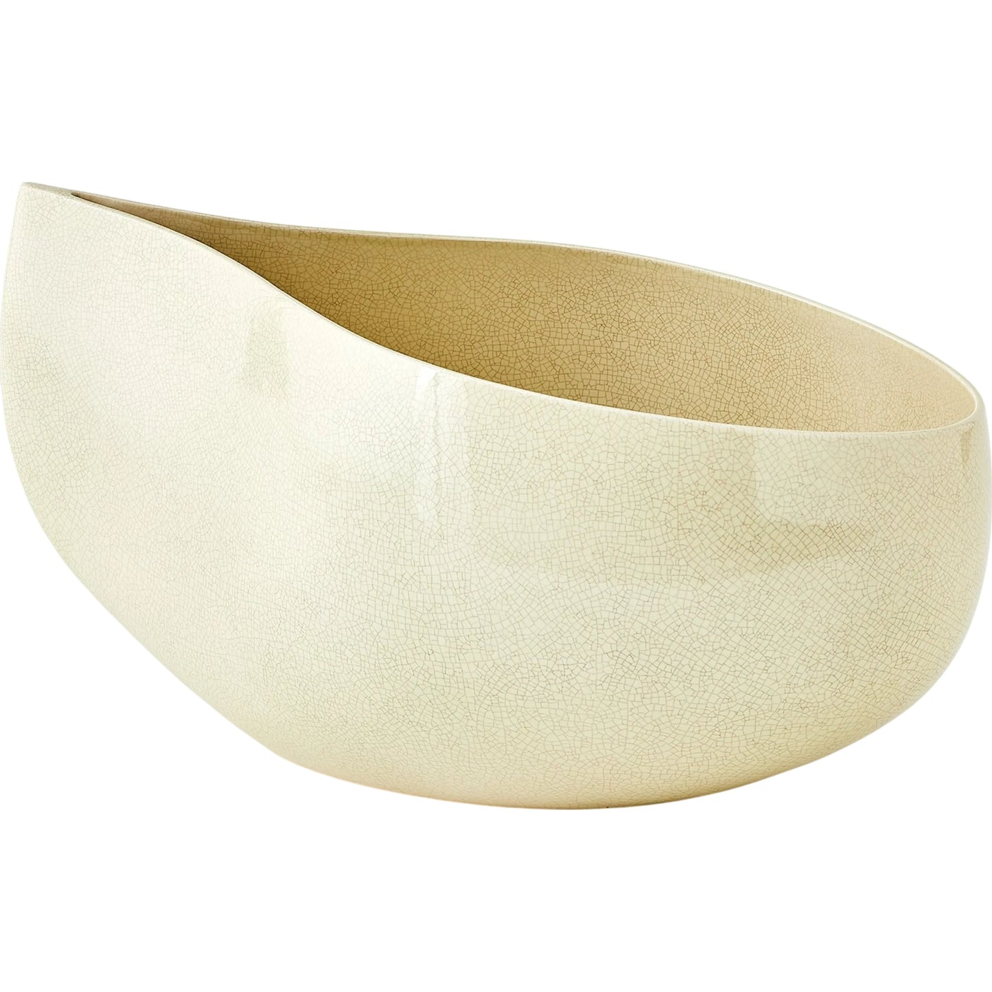 001 SI-2445432 | Primary Silo | Giant Teardrop Bowl by Global Views. Made from ceramic in a unique style.