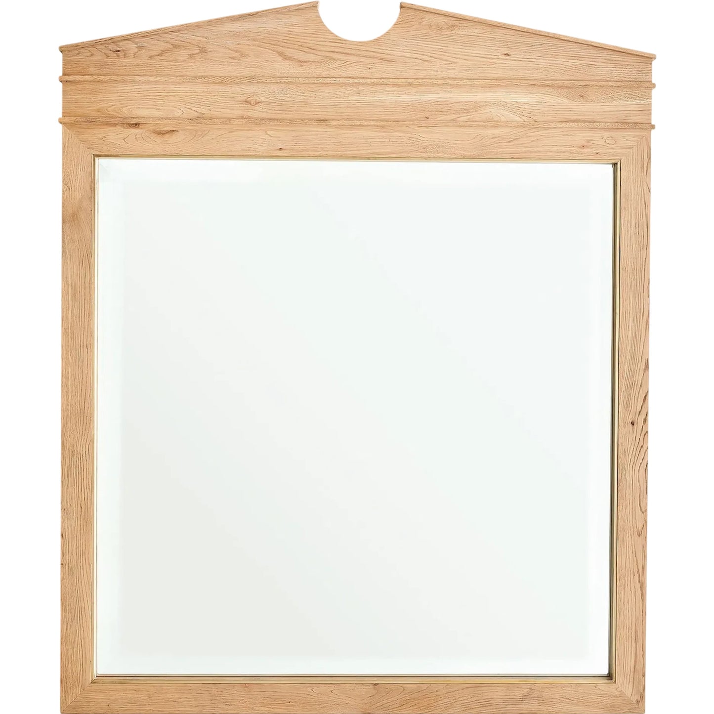 001 SI-2323462 | Primary Silo | Directoire Mirror by Global Views in natural and oak. Made from unique in a transitional style.