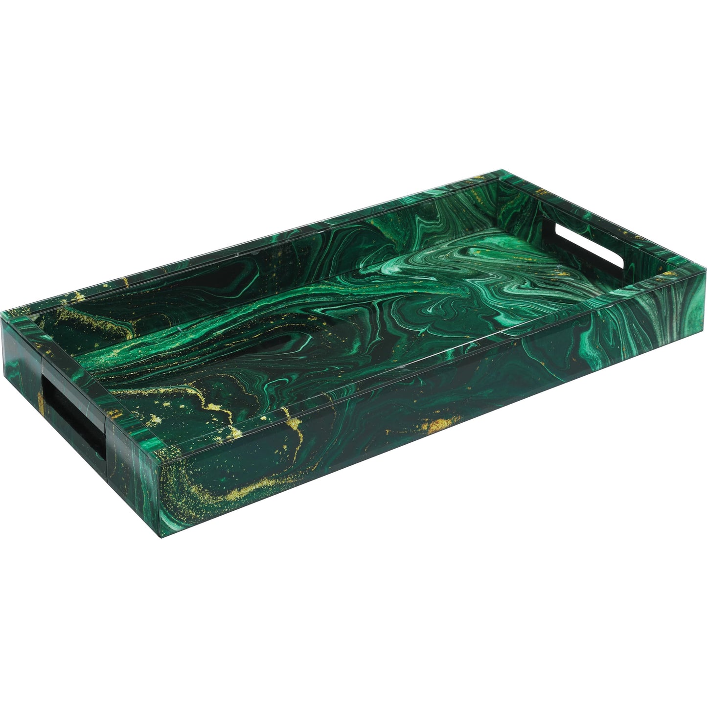 002 SI-2257192 | Primary Silo | Interstellar Tray by Currey and Company. Made from glass, paper, engineered wood in a modern style.