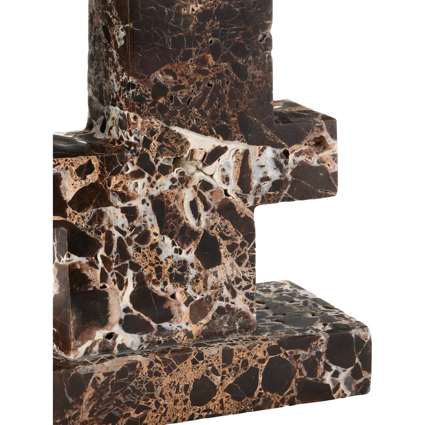 002 SI-2386963 | Additional Silo | Blount Marble Object by Currey and Company in natural. Made from emperador marble in a unique style.