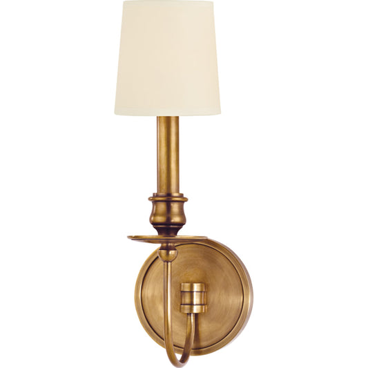Cohasset Wall Sconce by Hudson Valley. Made from brass in a traditional style.