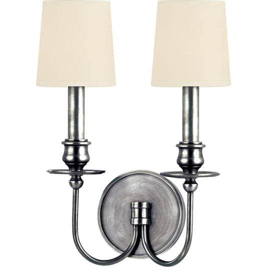 Cohasset Wall Sconce by Hudson Valley. Made from brass in a traditional style.