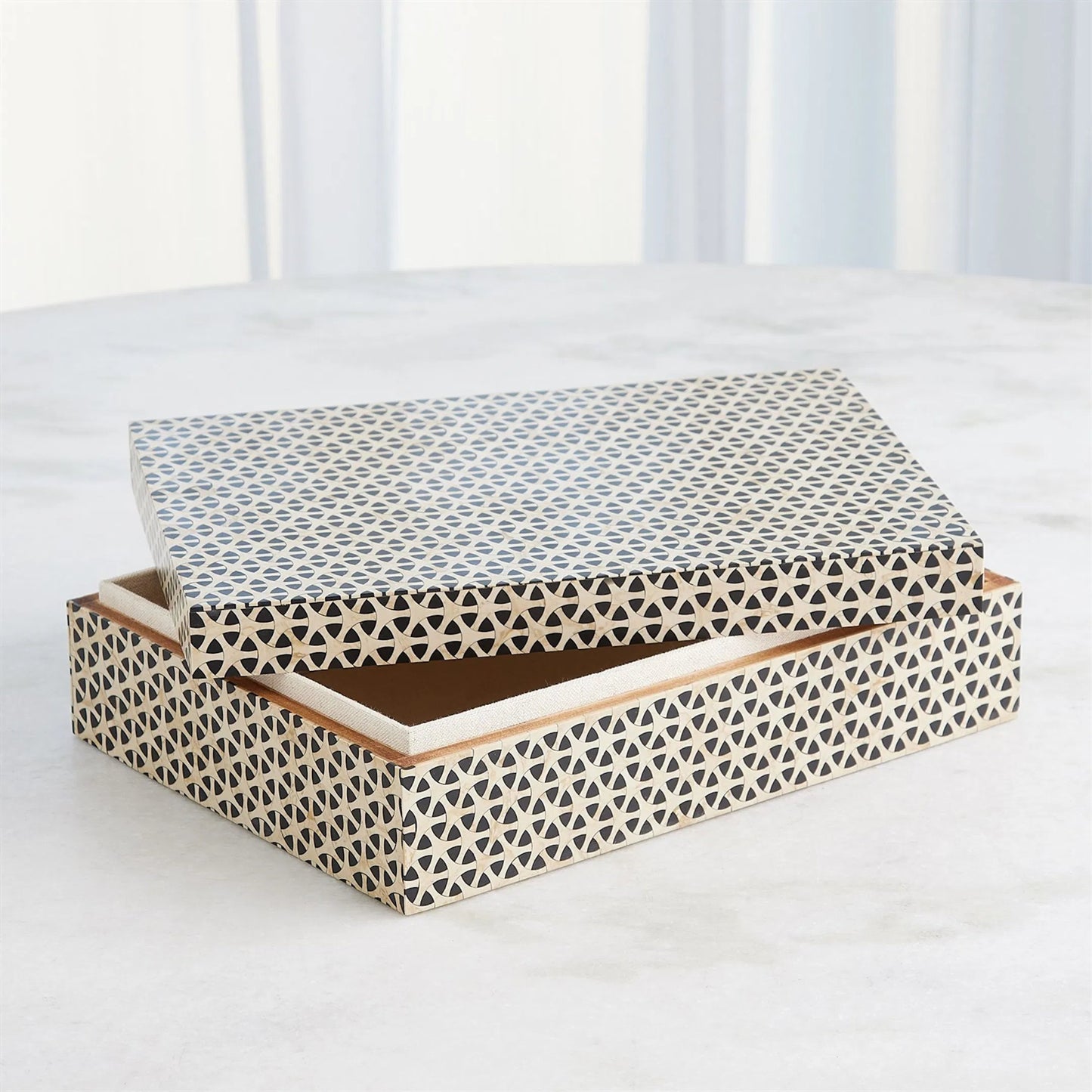 005 SI-2323783 | Lifestyle | Infinity Box by Global Views. Made from unique in a eclectic & global style.