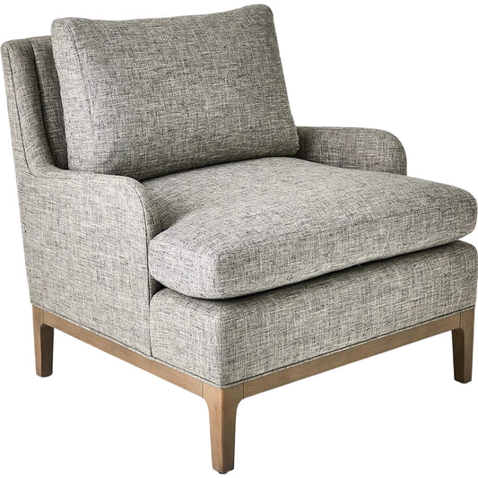 Laguna Lounge Chair by Global Views. Made from beech wood, speedy 009 natural: 100% polyester, abrasion: 51, 000 d.r. in a transitional style.