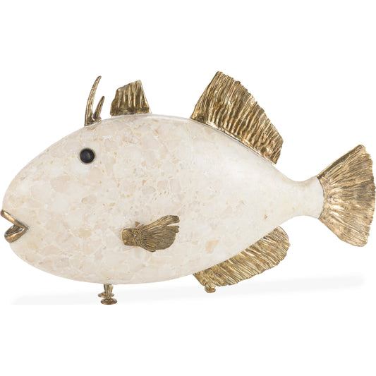 Trigger Fish Decorative Accessory by Maitland-Smith. Made from unique in a modern style.
