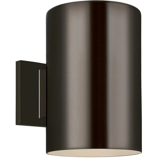 Outdoor Cylinders Large One Light Outdoor Wall Lantern by Visual Comfort & Co.. Made from aluminum in a transitional style.