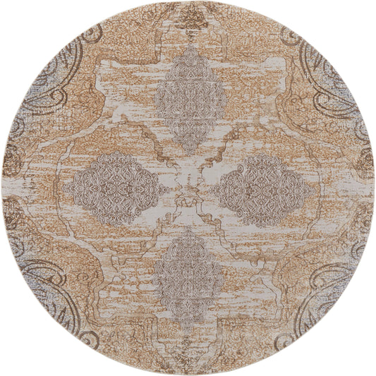Celene Traditional Rug - 39L1F by Feizy in silver, tan, gray. Made from viscose, polyester in a unique style.