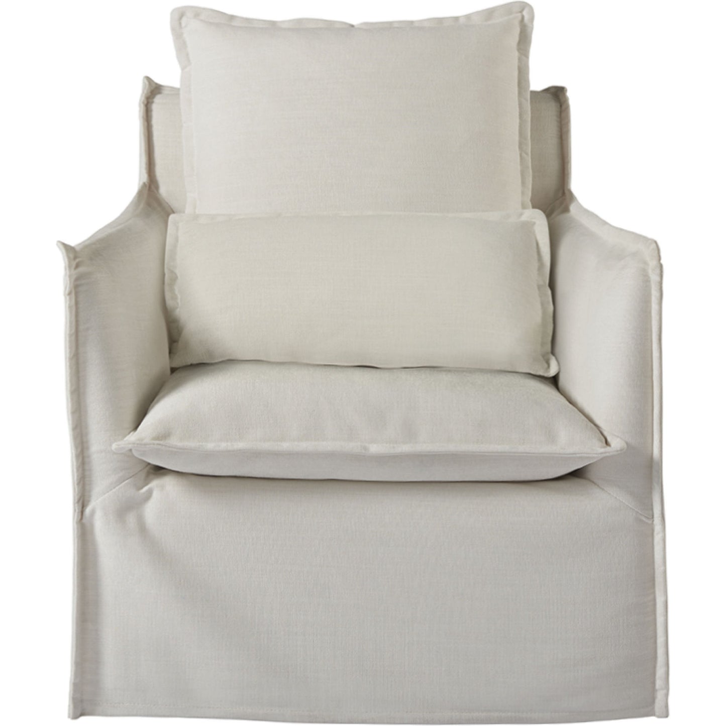 002 SR-813144 | Additional Silo | Coastal Living Siesta Key Swivel Chair by Coastal Living by Universal Furniture in crypton daily snow. Made from 100% polyester in a transitional style.