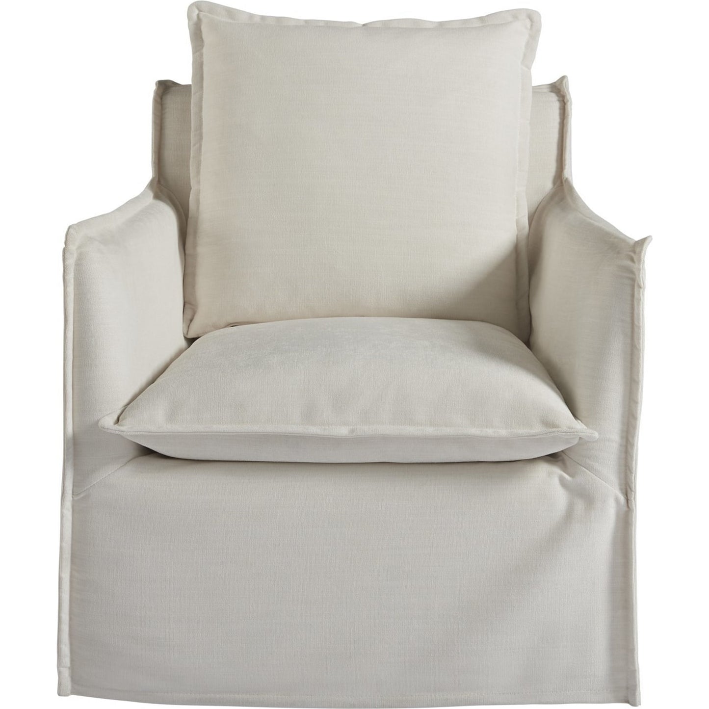 004 SR-813144 | Additional Silo | Coastal Living Siesta Key Swivel Chair by Coastal Living by Universal Furniture in crypton daily snow. Made from 100% polyester in a transitional style.