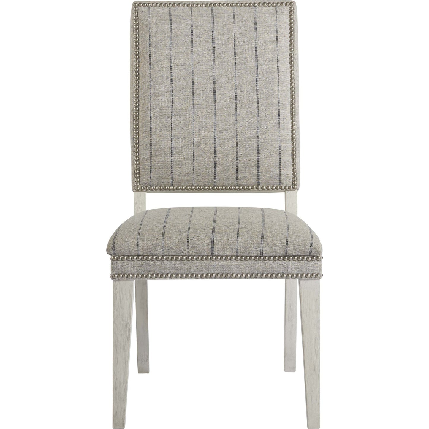 003 SR-813102 | Additional Silo | Coastal Living Hamptons Dining Chair (Set of 2) by Coastal Living by Universal Furniture in brushed pewter and sandbar. Made from 69% polyester, 14% acrylic, 10% linen, 5% cotton, 2% rayon in a transitional style.
