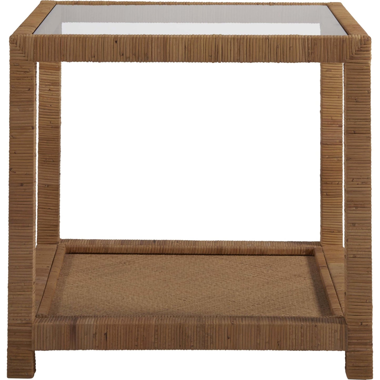 003 SR-813112 | Additional Silo | Coastal Living Long Key End Table by Coastal Living by Universal Furniture in na and wrapped split rattan. Made from unique in a coastal style.