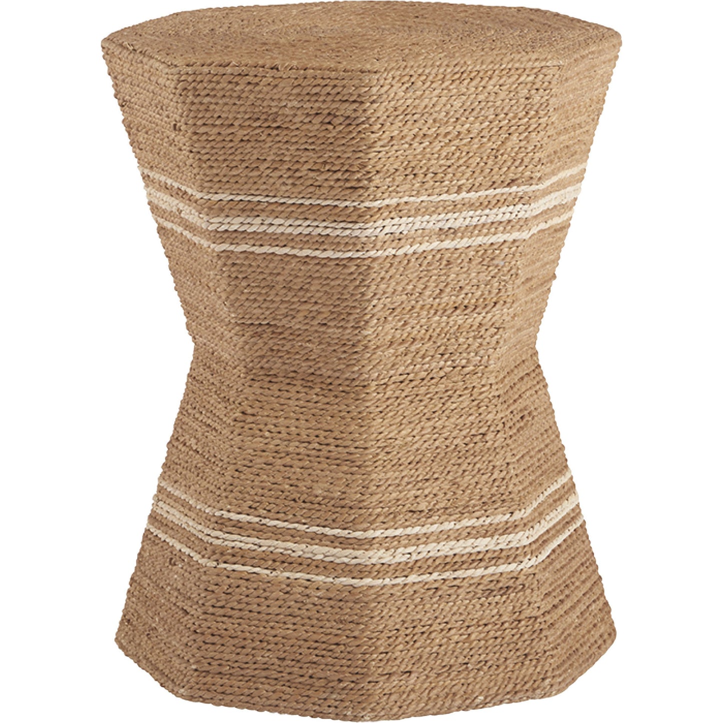 001 SR-813121 | Additional Silo | Coastal Living Octagonal Side Table by Coastal Living by Universal Furniture in wrapped abaca. Made from unique in a coastal style.