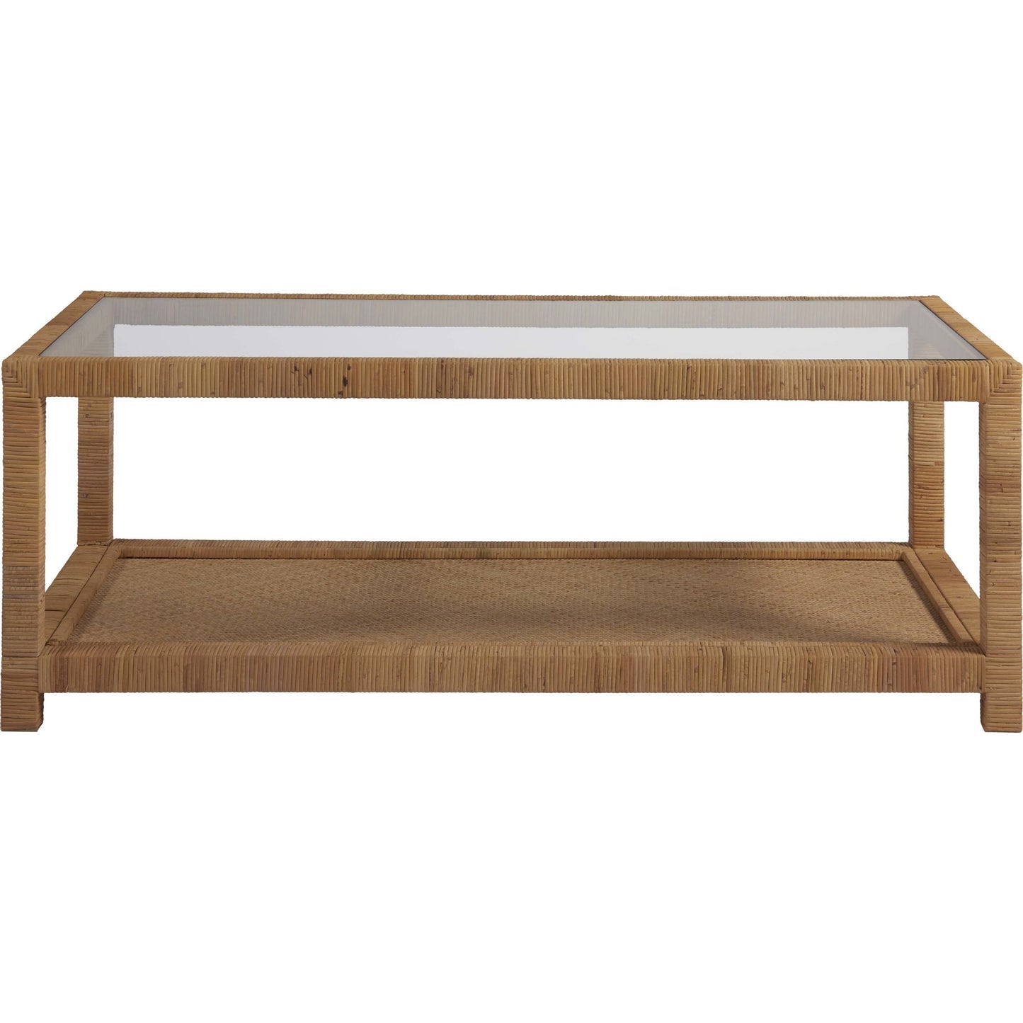 003 SR-813110 | Additional Silo | Coastal Living Long Key Cocktail Table by Coastal Living by Universal Furniture in wrapped split rattan. Made from unique in a coastal style.