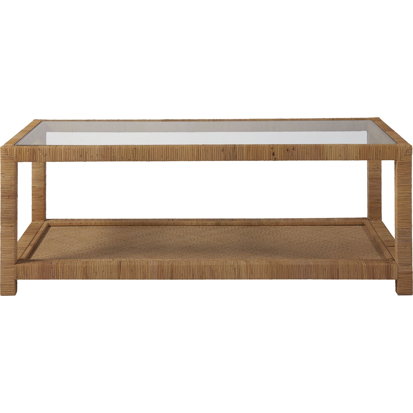 002 SR-813110 | Additional Silo | Coastal Living Long Key Cocktail Table by Coastal Living by Universal Furniture in wrapped split rattan. Made from unique in a coastal style.