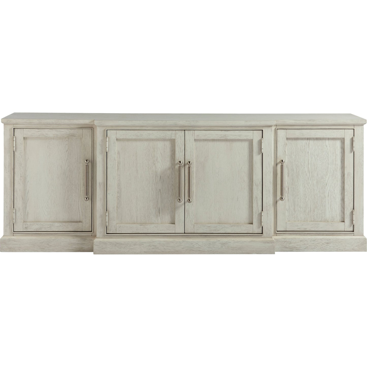003 SR-813099 | Additional Silo | Coastal Living Entertainment Console by Coastal Living by Universal Furniture in brushed pewter and sandbar. Made from unique in a traditional style.