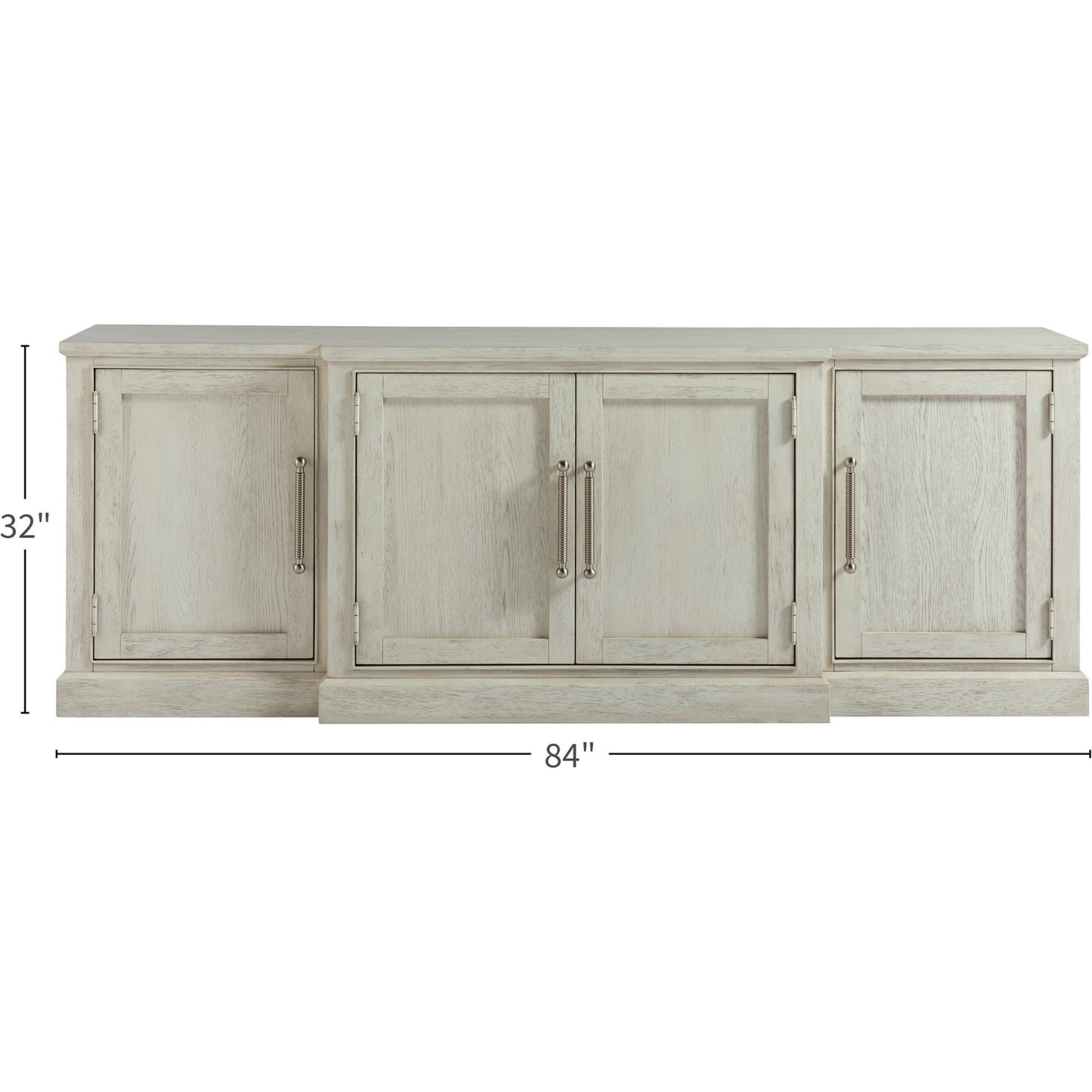 004 SR-813099 | Additional Silo | Coastal Living Entertainment Console by Coastal Living by Universal Furniture in brushed pewter and sandbar. Made from unique in a traditional style.