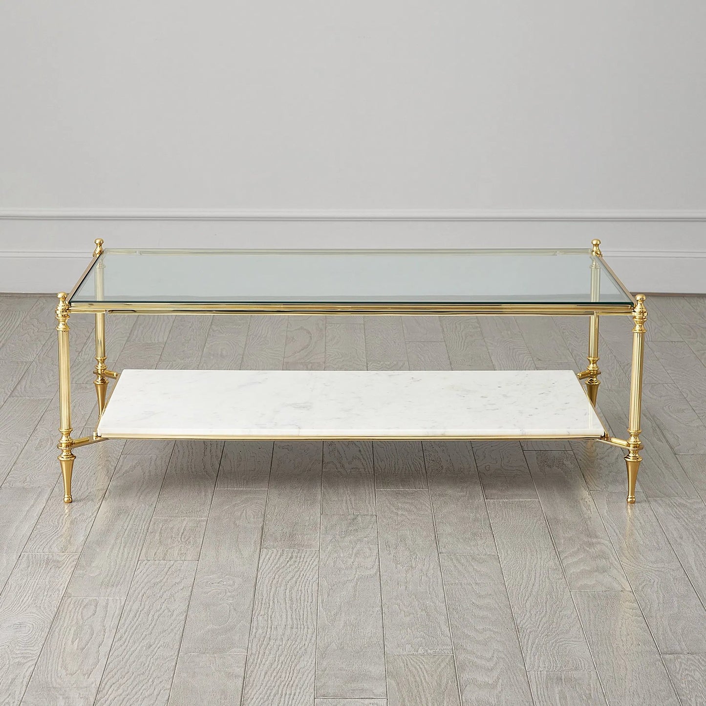 003 SI-2323959 | Additional Silo | Ford Cocktail Table by Global Views in white, red and marble. Made from unique in a unique style.