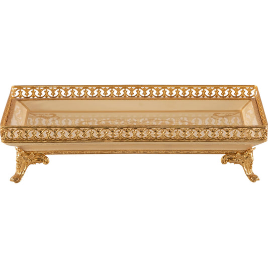 Porcelain Serving Tray by Maitland-Smith. Made from unique in a traditional style.