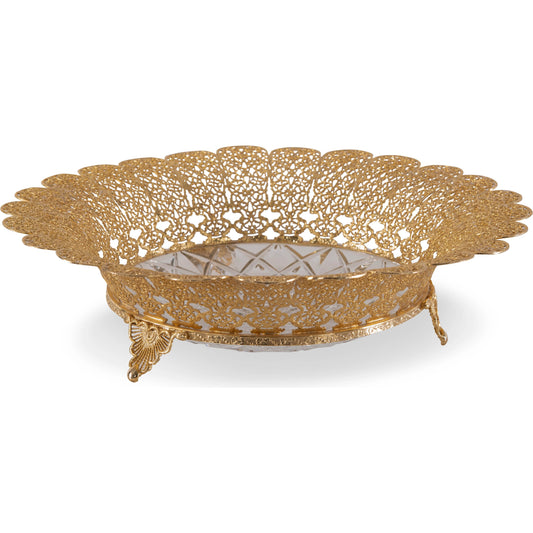 Crystal Coral Bowl by Maitland-Smith. Made from unique in a coastal style.