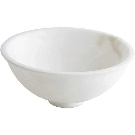 Oiled Alabaster Bowl by Global Views. Made from unique in a modern style.