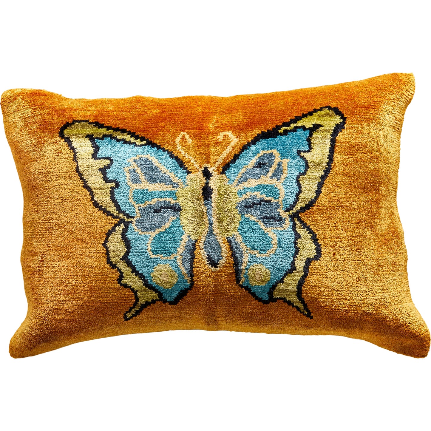 001 SI-2015937 | Additional Silo | Butterfly Pillow by Maitland-Smith in gold, green. Made from unique in a cottage & farmhouse style.