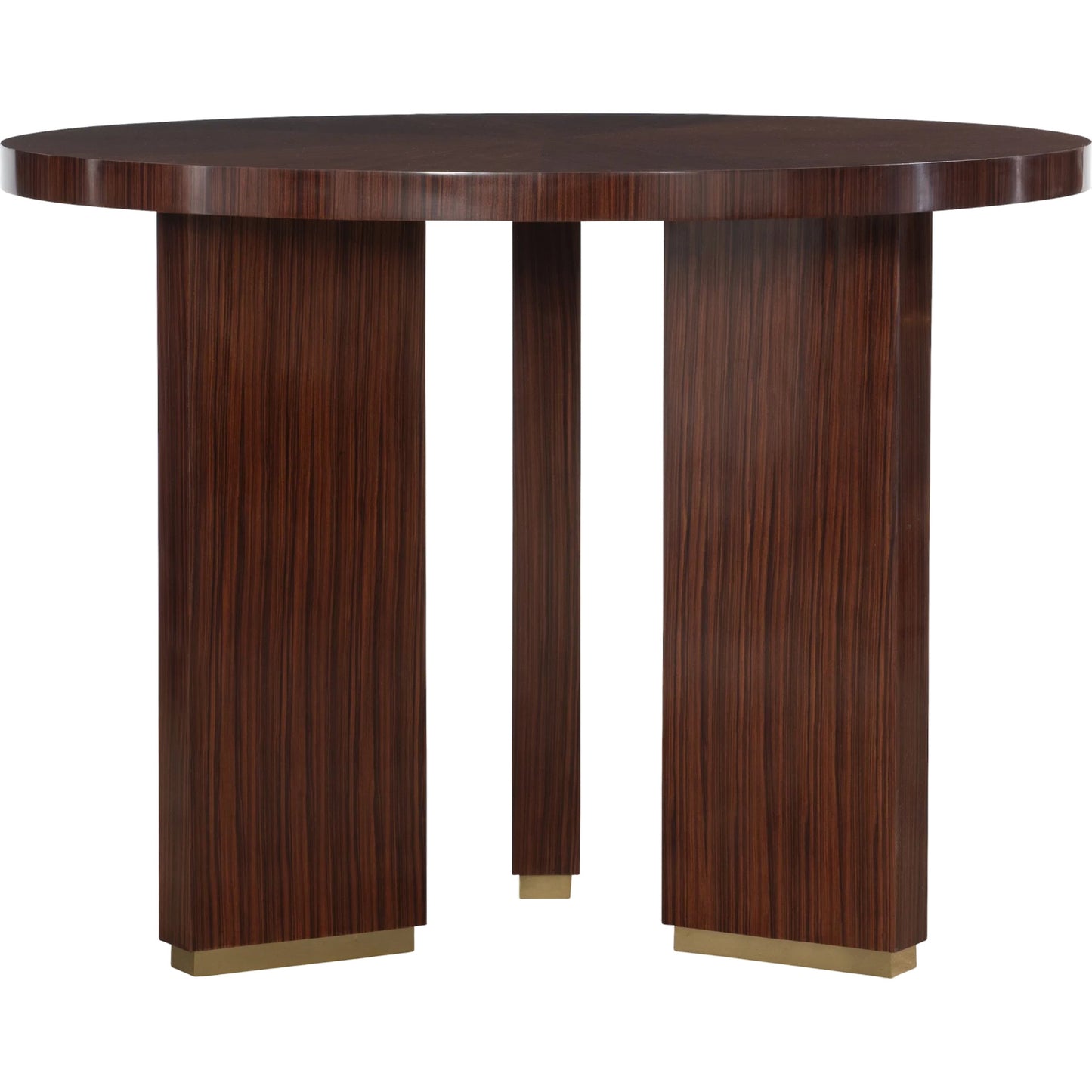 001 SI-2239012 | Primary Silo | Malachi Center Table by Maitland-Smith in rosewood, brass. Made from unique in a unique style.