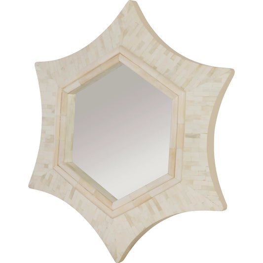 Star Bone Mirror by Maitland-Smith. Made from unique in a modern style.