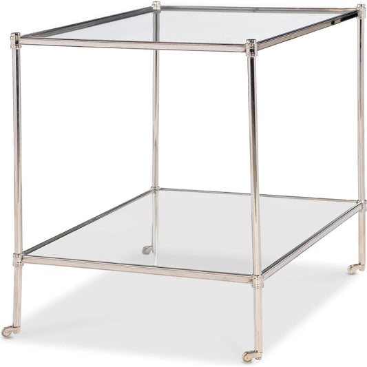 Nova Lamp Table by Maitland-Smith in polished. Made from unique in a modern style.