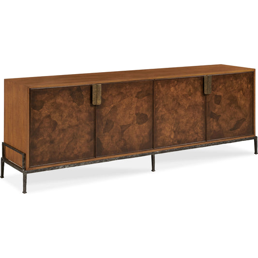 Artemis Credenza by Maitland-Smith in walnut. Made from unique in a traditional style.