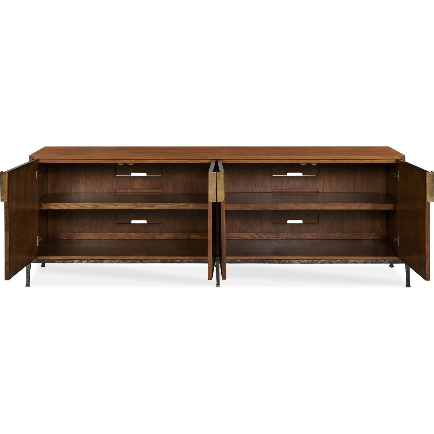 003 SI-2293468 | Additional Silo | Artemis Credenza by Maitland-Smith in walnut. Made from unique in a unique style.