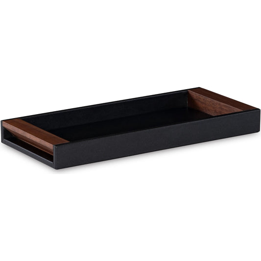 Small Ebony Tray by Maitland-Smith in ebony. Made from unique in a modern style.