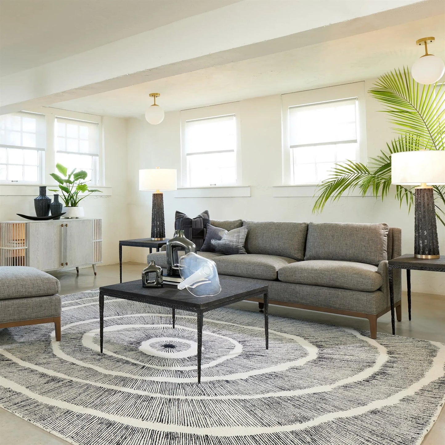 009 SI-2323872 | Unknown | Laguna Ottoman by Global Views. Made from unique in a unique style.