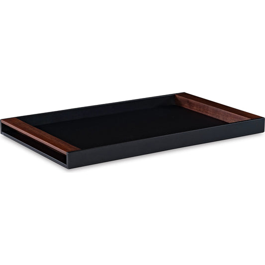 Large Ebony Tray by Maitland-Smith in ebony, walnut. Made from unique in a modern style.