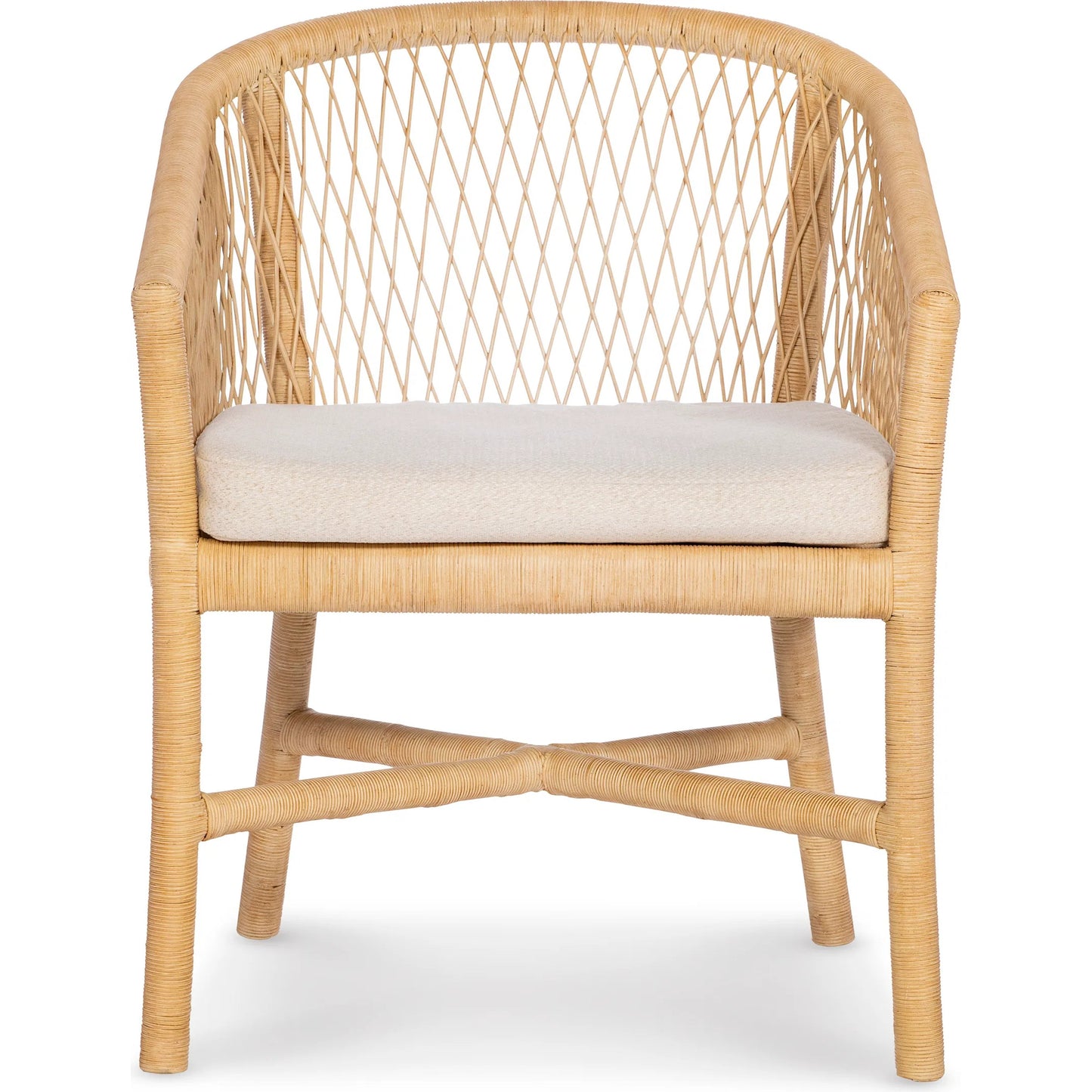 003 SI-2293545 | Additional Silo | Collins Dining Chair by Maitland-Smith in oatmeal. Made from unique in a rustic style.