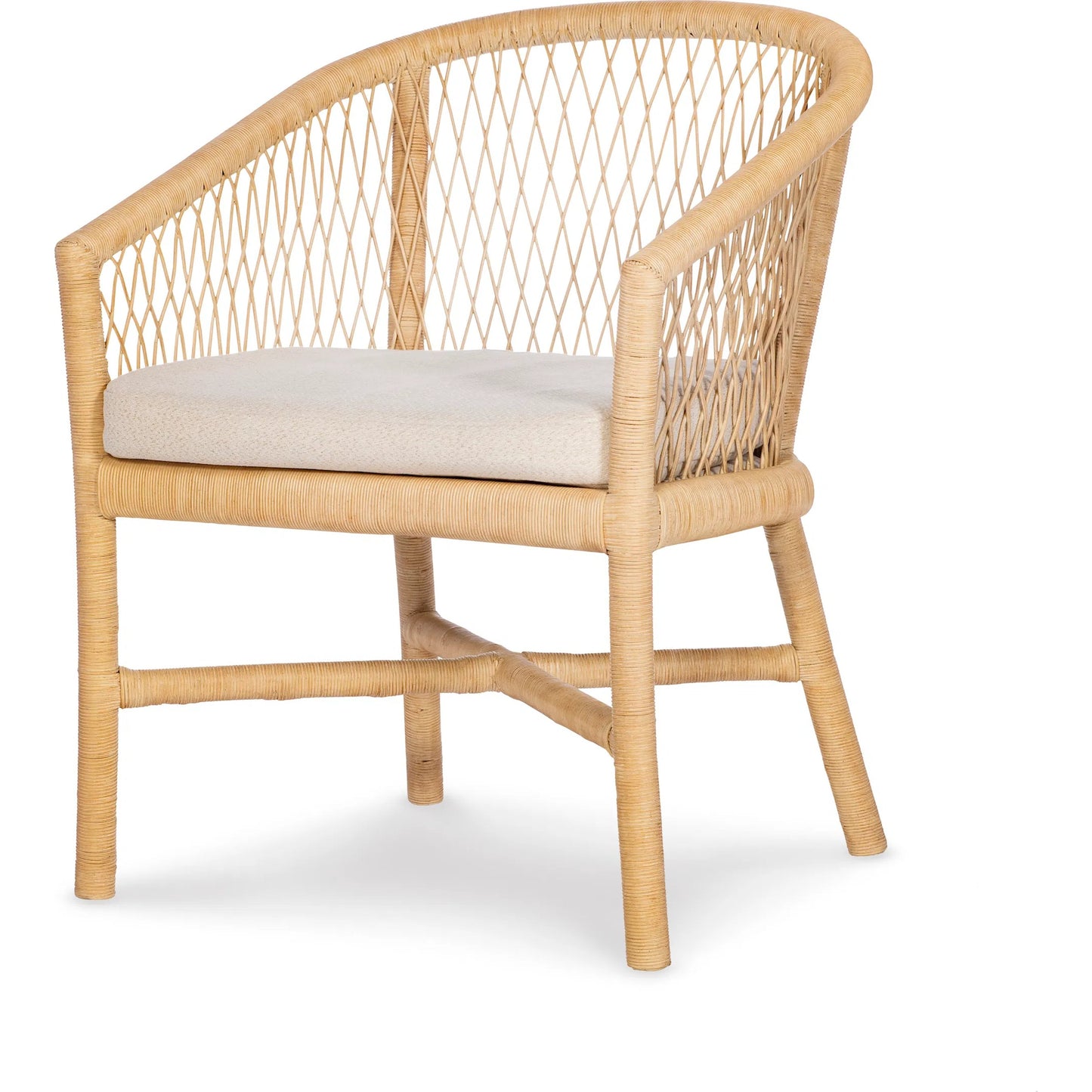 001 SI-2293545 | Primary Silo | Collins Dining Chair by Maitland-Smith in oatmeal. Made from unique in a rustic style.