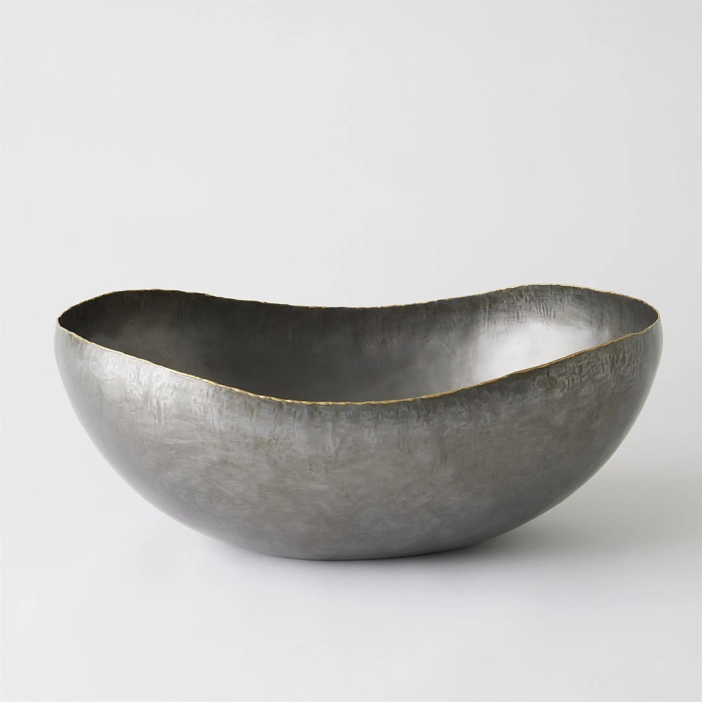 009 SR-701520,SR-701521 | Unknown | Laforge Oval Bowl by Global Views in natural iron. Made from iron in a eclectic & global style.