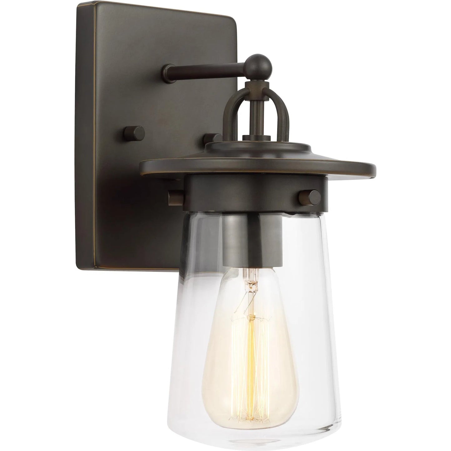 005 SI-2241504 | Additional Silo | Tybee Small One Light Outdoor Wall Lantern by Visual Comfort & Co.. Made from aluminum in a cottage & farmhouse style.