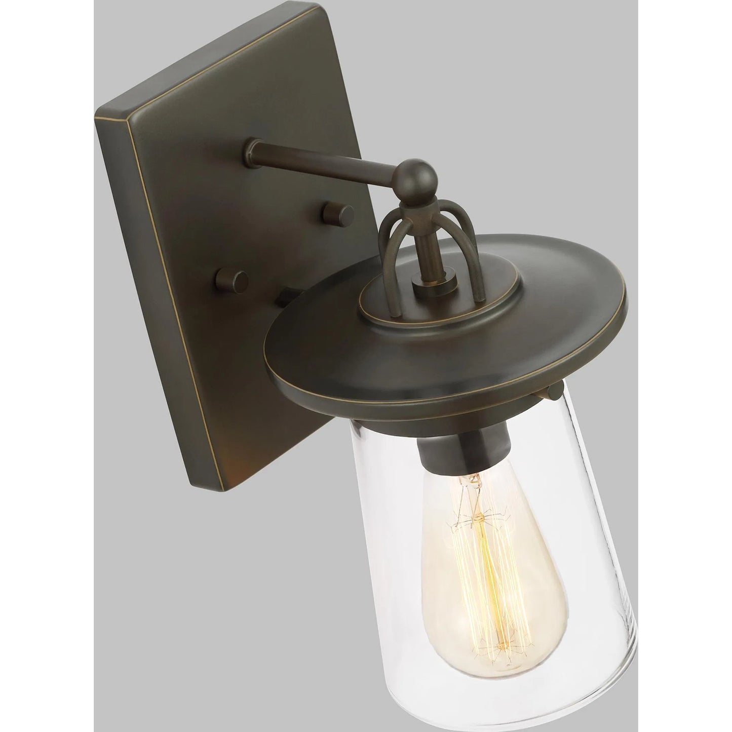004 SI-2241504 | Additional Silo | Tybee Small One Light Outdoor Wall Lantern by Visual Comfort & Co.. Made from aluminum in a cottage & farmhouse style.