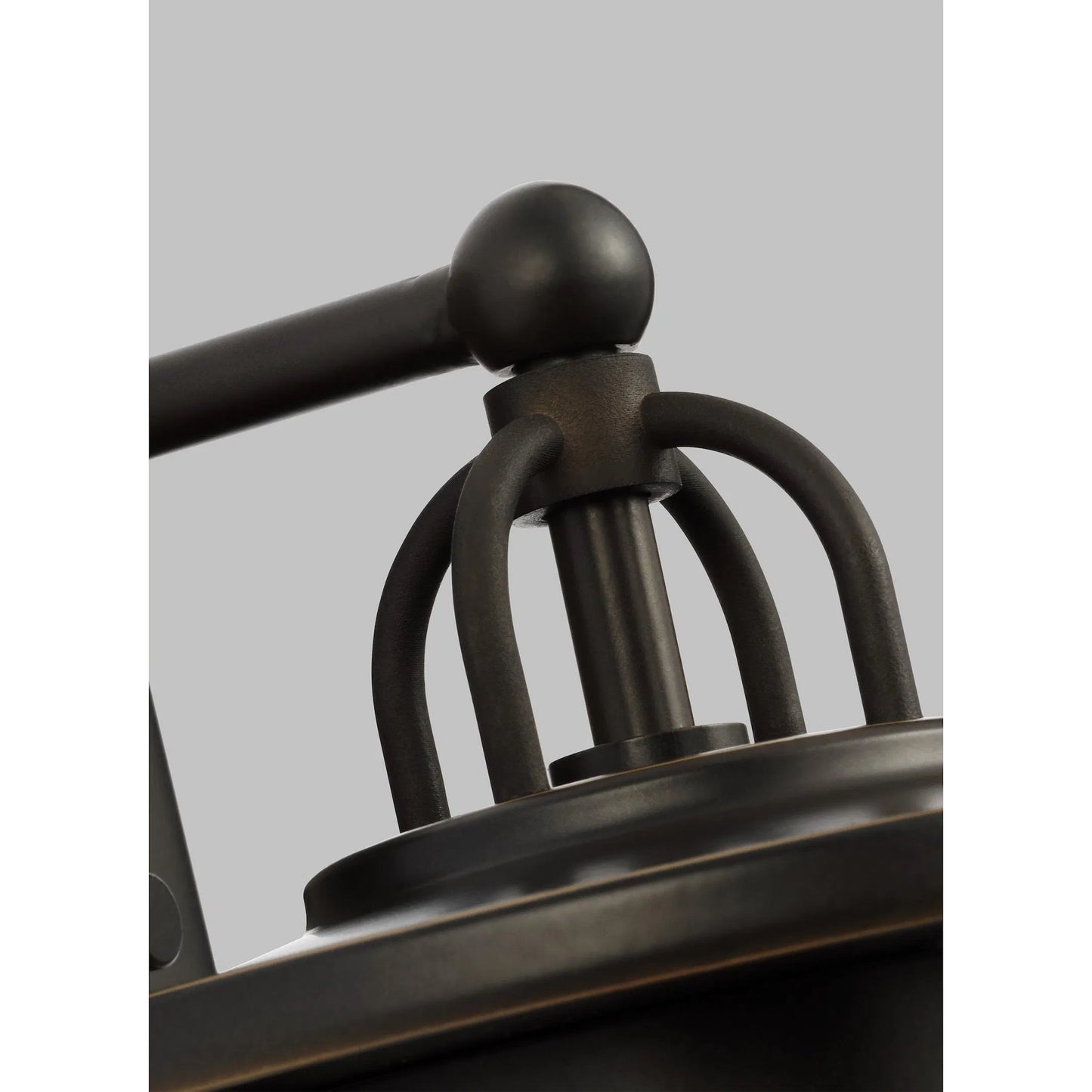 008 SI-2241504 | Closeup | Tybee Small One Light Outdoor Wall Lantern by Visual Comfort & Co.. Made from aluminum in a cottage & farmhouse style.