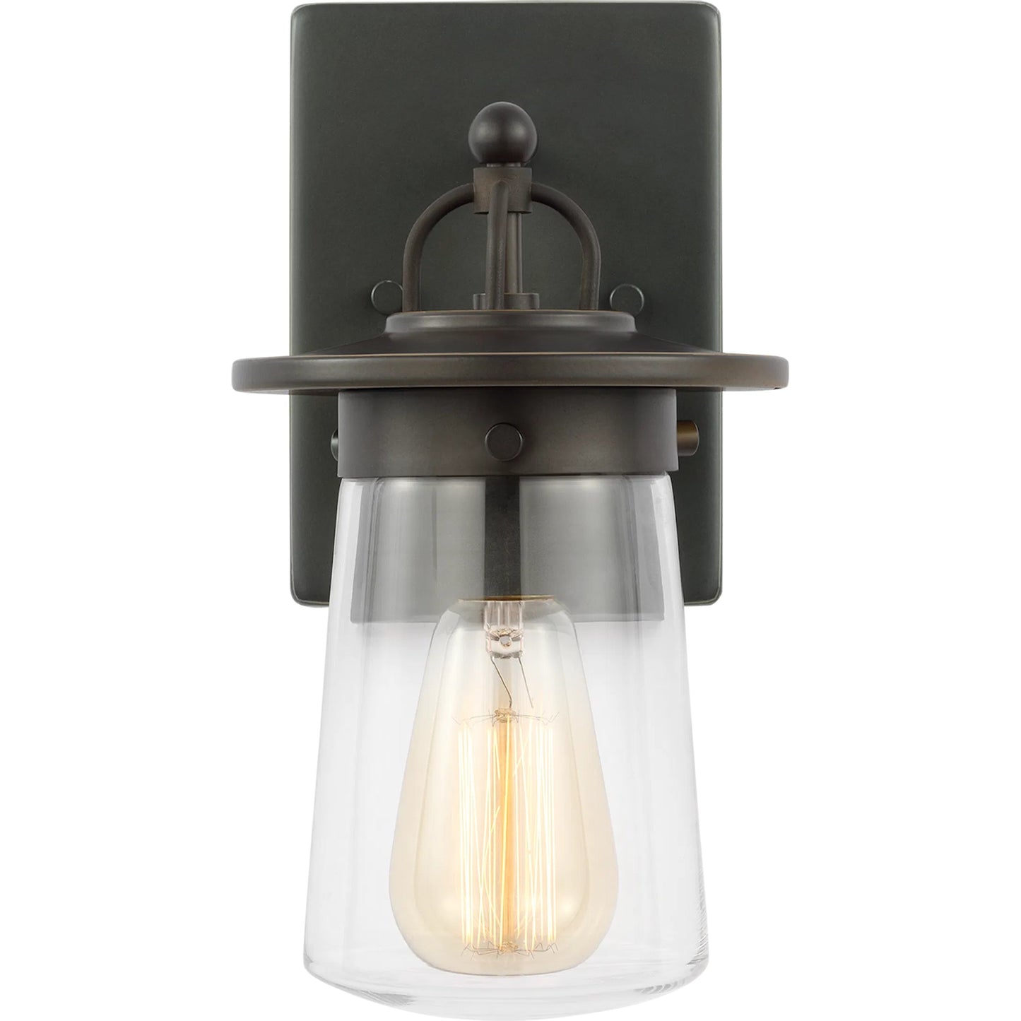 001 SI-2241504 | Primary Silo | Tybee Small One Light Outdoor Wall Lantern by Visual Comfort & Co.. Made from aluminum in a cottage & farmhouse style.