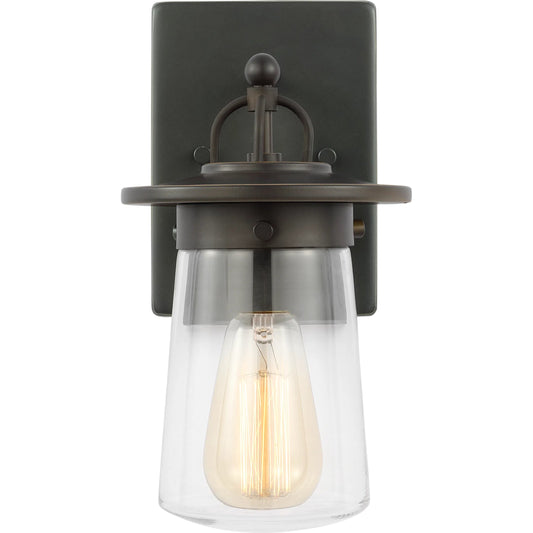 Tybee Small One Light Outdoor Wall Lantern by Visual Comfort & Co.. Made from aluminum in a cottage & farmhouse style.
